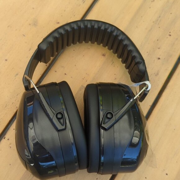 MPOW Noise Reduction Headphones Ear Muff (Black) NEW - Picture 3 of 10